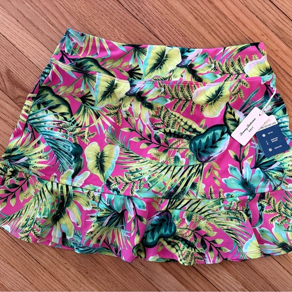 Tommy Bahama Dresses & Skirts - NEW w/tags! Tommy Bahama Pink and Green Tropical Golf Skirt/Skort